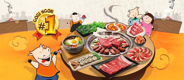 GoGi House - Chuỗi quán thịt nướng Hàn Quốc