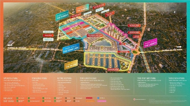 Vị trí trong chiến lược phát triển đô thị vệ tinh của TP.HCM